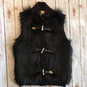Michael Kors Faux Fur Vest